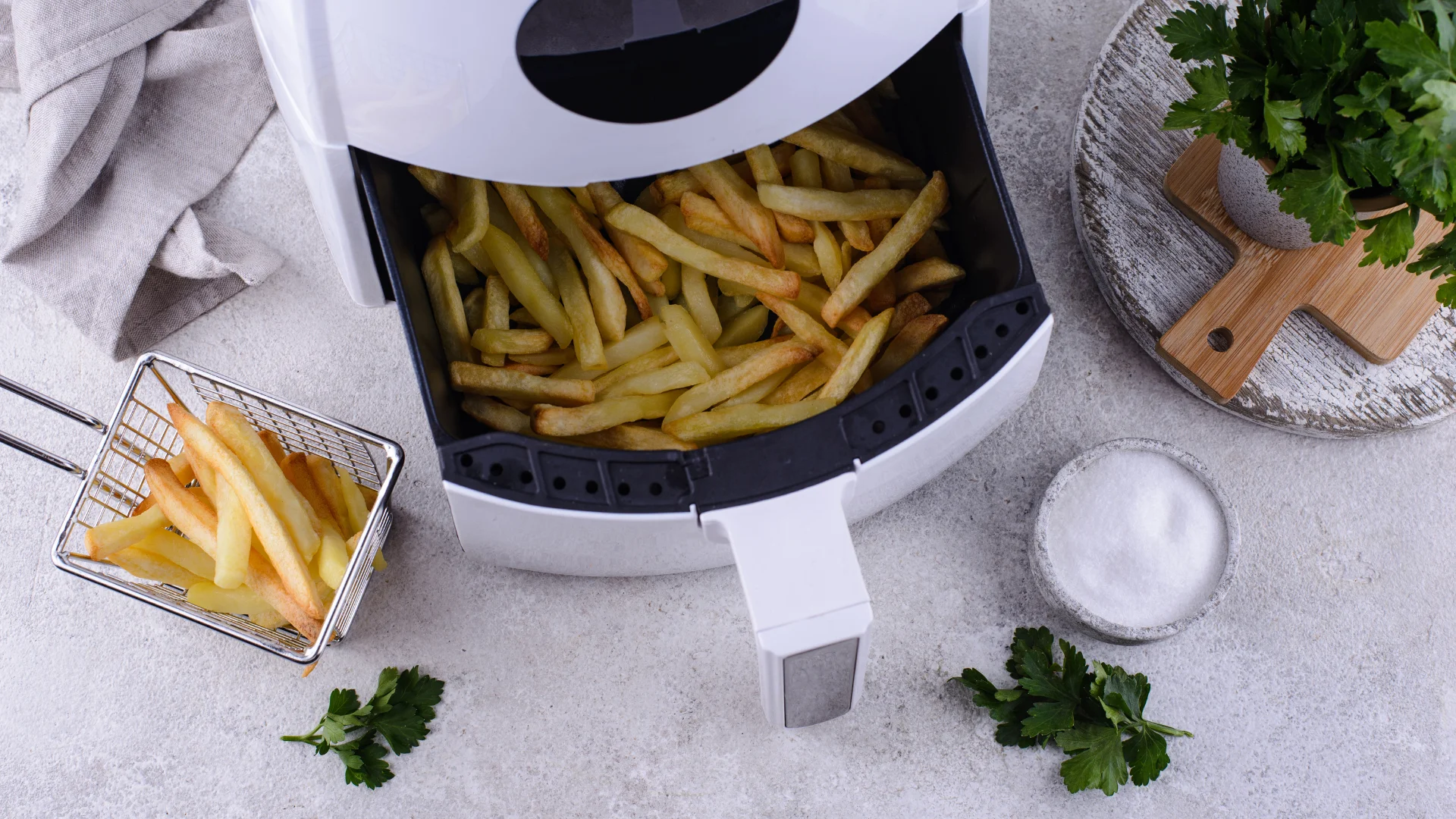 french fries in air fryer